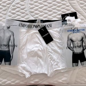 2 boxers brief Emporio Armani new with tags size L